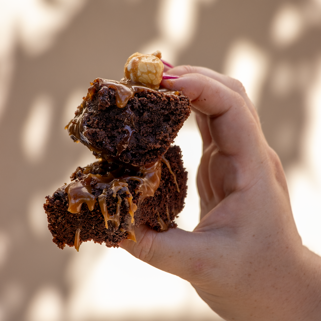 Salted Caramel Brownies